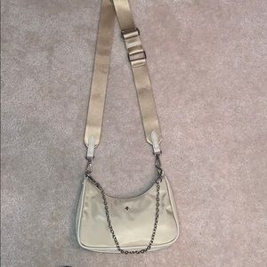 Nylon shoulder / crossbody bag
